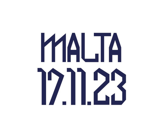 England v Malta 17 November 2023 17.11.23 Patch for England 2023 Home Football Shirt
