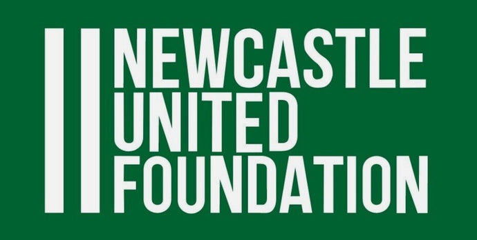 newcastle united away champions league football shirt foundation patch