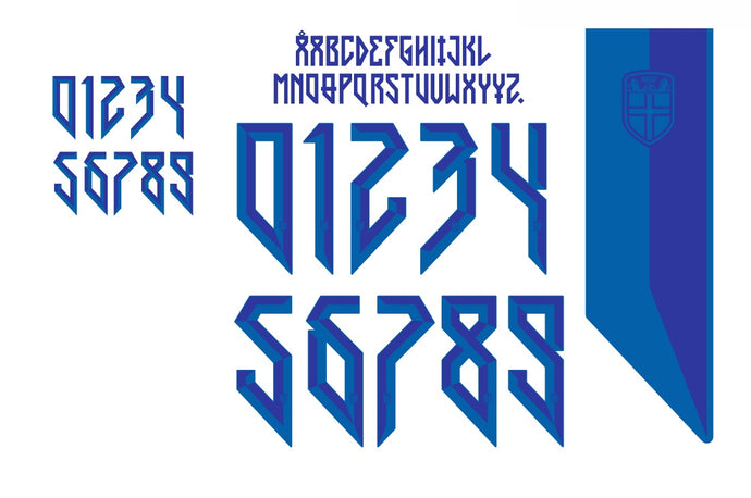 Norway 2024 Away Nameset for Football Shirt Any Name & Number