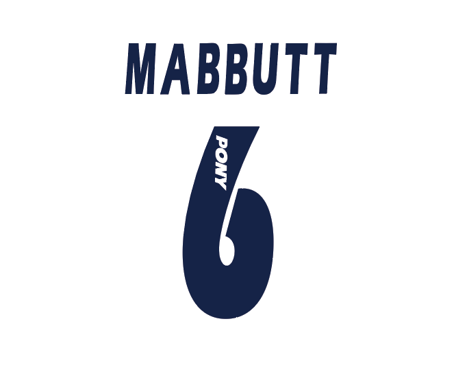 Load image into Gallery viewer, Mabbutt 6 1996-1997 Tottenham Hotspur Spurs Home / Third Football Nameset shirt
