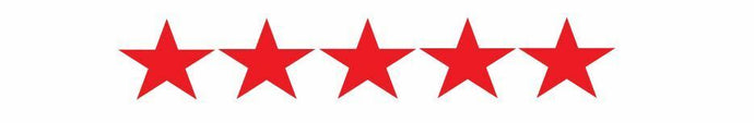 5 x 35mm Stars Logo Patch for Football Shirt Retro Choose Colour Personalise