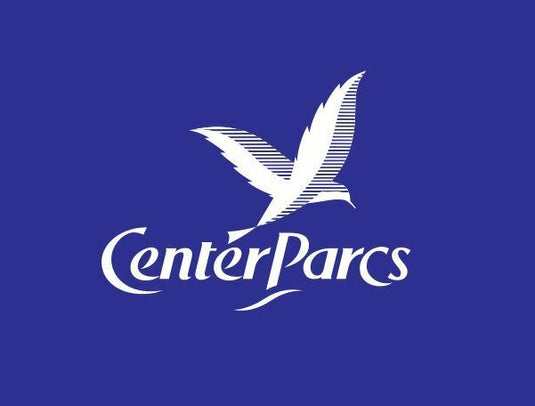 Centre Parcs Sponsor Logo for Rangers Home football shirt 15.15cm x 13.85 cm