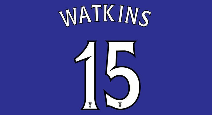 Watkins #15 Inverness ICT Scottish Cup Final 2015 Football Nameset for shirt