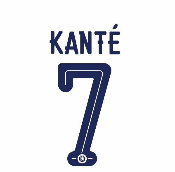 Kante 7 2016-17 Chelsea Fa Cup Third Football Nameset for shirt