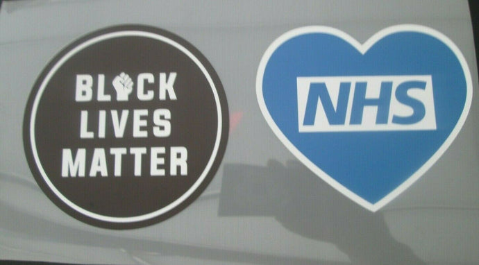 *UK STOCK* NHS and Black Lives Matter Patch for Football Shirt Premier
