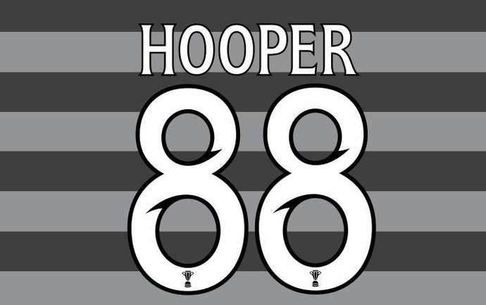 Hooper #88 Celtic Scottish Cup Final 2013 Football Nameset for shirt