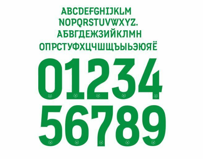 Load image into Gallery viewer, Russian Premier League 2018 Football Nameset shirt locomotiv spartak zenit
