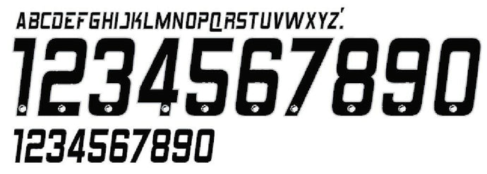 Copenhagen 2009-2011 Home Football Nameset for shirt Any Name & Number