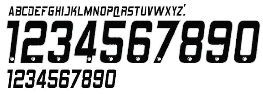 Copenhagen 2009-2011 Home Football Nameset for shirt Any Name & Number