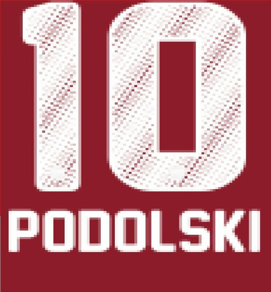 Vissel Kobe podolski 2018-2019  Home Football Nameset for shirt