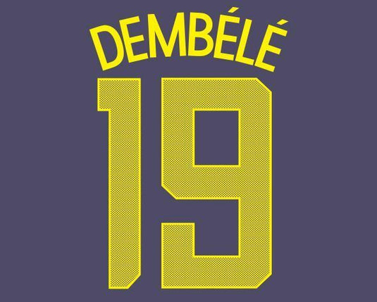 Dembele #19 Tottenham Hotspur 2017-2018 Camo Third Cup Football Nameset 4 shirt