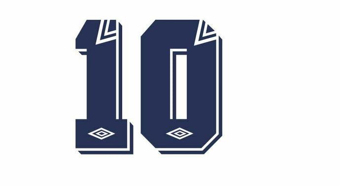 #10 (Lineker) Tottenham Hotspur 1991-1992 Home Spurs Football Nameset for Shirt