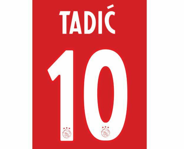 Cargue la imagen en el visor de la galería, Ajax 2018-2019 Home Football Shirt Nameset Choose a Player or Your Own
