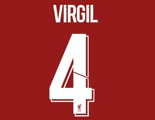 Liverpool Champions League 2018-2022 Football Shirt Nameset Choose Player or Own
