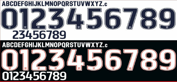 USA 2016 Away / Home Football Shirt Nameset Any Name & Number