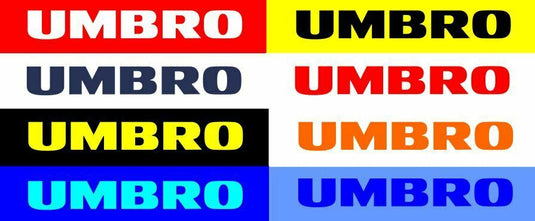 1990's UMBRO logo felt for Football Shirt England 1996 - pick your colour