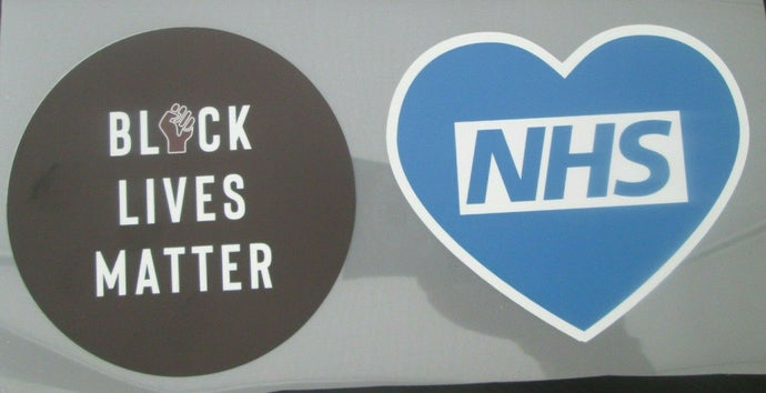 *UK STOCK* NHS and Black Lives Matter Patch for Football Shirt Premier V2