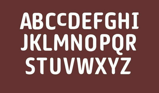 Football Team Shirt Kit Initials Letters Choose upto 3 in Your Style Vinyl Heat