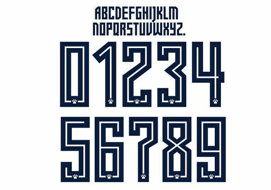 Chinese League One 2018-2019 Build Your Own Football Shirt Nameset Shanghai