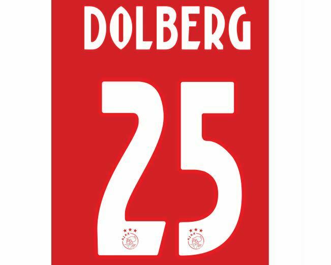 Laden Sie das Bild in Galerie -Viewer, Ajax 2018-2019 Home Football Shirt Nameset Choose a Player or Your Own
