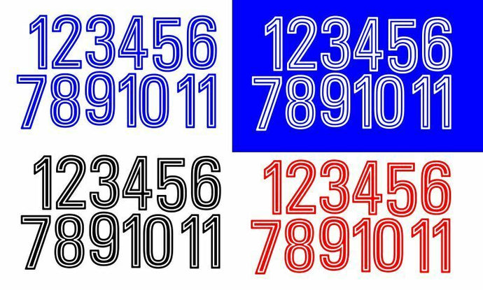 1976 Style Flock Football Shirt Nameset Any Number Soccer Heat Print Jersey