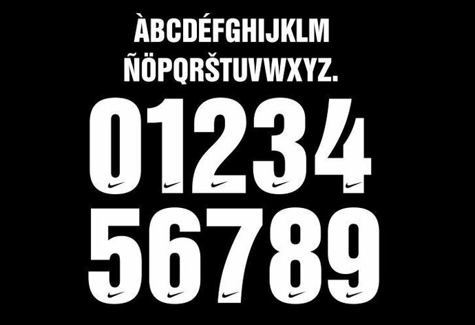 PSV Eindhoven 1995-1997 Away Football Nameset for shirt Choose Your Own