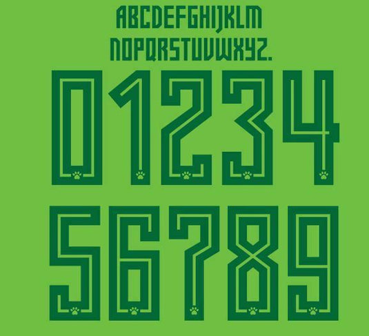 Chinese League One 2018-2019 Build Your Own Football Shirt Nameset Shanghai
