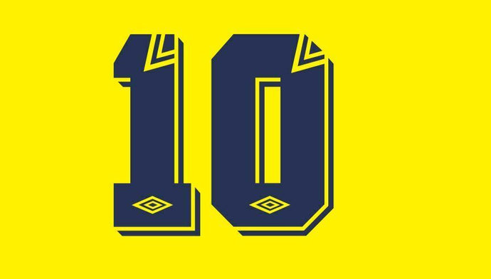 #10 (Lineker) Tottenham Hotspur 1991-1992 Away Spurs Football Nameset for Shirt