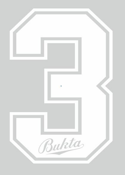 Cargue la imagen en el visor de la galería, Bukta 1989-1992 Number White for Football Shirt Nameset inc Wolves Watford

