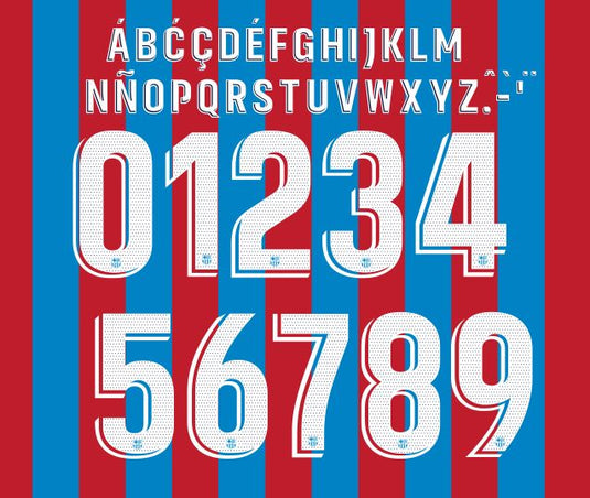 BARCELONA 2021 2022 HOME NAMESET LA LIGA FOOTBALL SHIRT