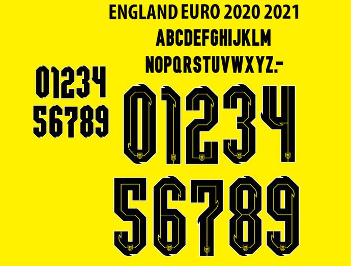 England Euro 2020 2021 Goalkeeper Football Nameset for shirt Any Name & Number