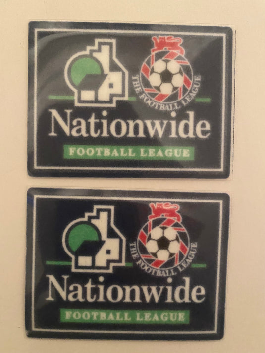 nationwide football league 1996 2000 sleeve patches patch badge football shirt