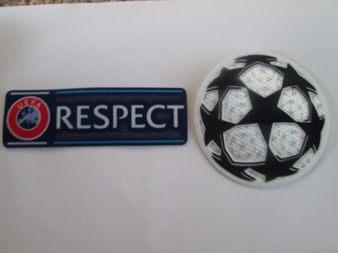champions league 206 2017 2018 2019 2020 2021 2022 starball respect football shirt sleeve patch badge
