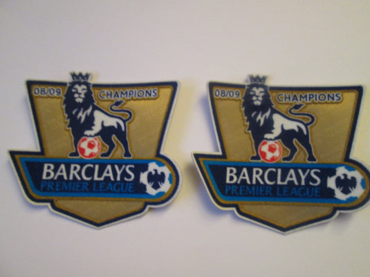 Champions 2008-2009 English Premier League Patches for Football Shirt