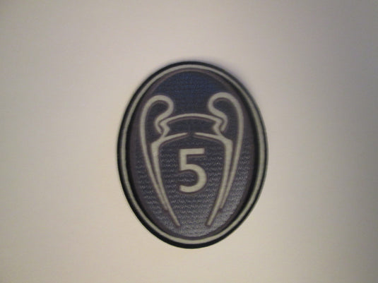 x5 Liverpool Champions League winners Patch For Football Shirt