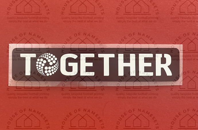 efl together 2022 2023 football shirt sleeve patch badge player size