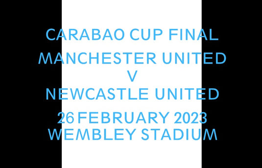 Carabao Cup Final 2023 Match Details for Newcastle United Football Shirt