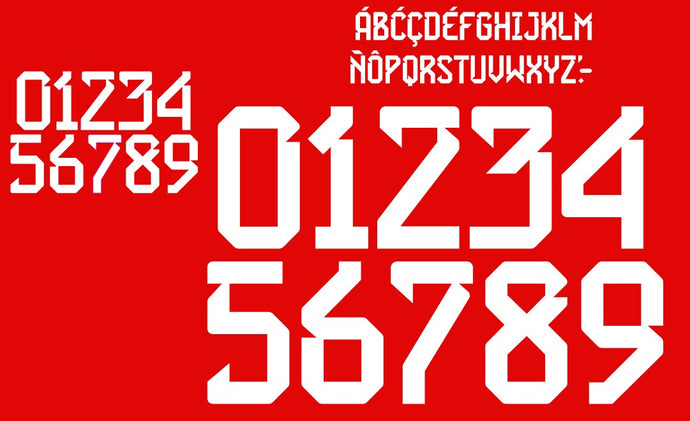 Chile 2022 Home Nameset for Football Shirt Any Name & Number