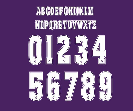 Galatasaray 2009-2010 third Football Shirt Nameset Choose Name & Number