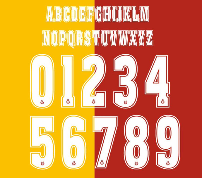 Galatasaray 2009-2010 Home Football Shirt Choose Name & Number