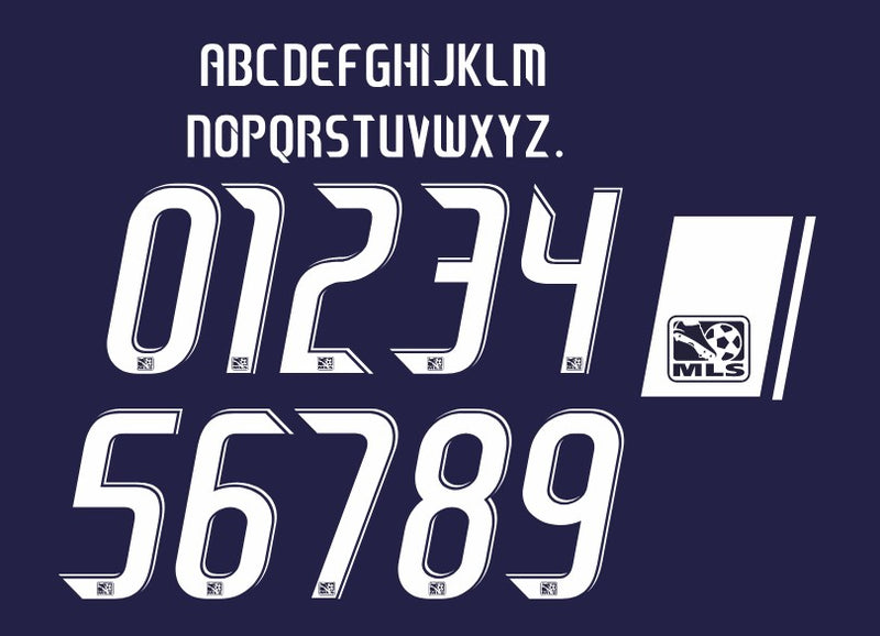 Laden Sie das Bild in Galerie -Viewer, MLS 2008-2013 Football Nameset for shirt Any Name &amp; Number Black, Navy or White
