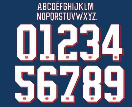 PSG Feminines 2021-2022 Womens Home Football Shirt Nameset Any Name & Number