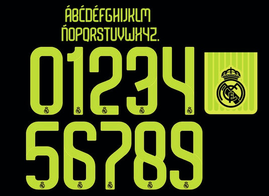 real madrid 2022 2023 champions league nameset third football shirt