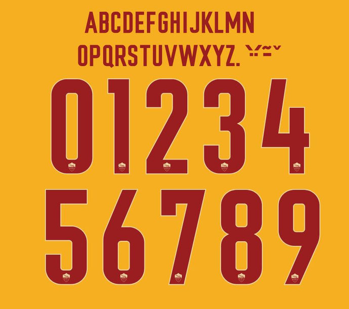 Roma 2018-2019 Third 3rd Football Shirt Nameset Any Name & Number