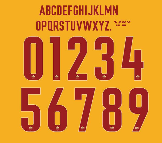 Roma 2018-2019 Third 3rd Football Shirt Nameset Any Name & Number