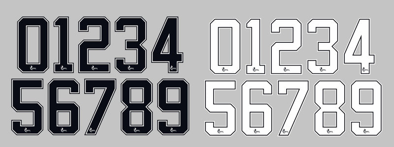 Load image into Gallery viewer, SPL 2020-2023 Football Short Numbers Choose Black or White
