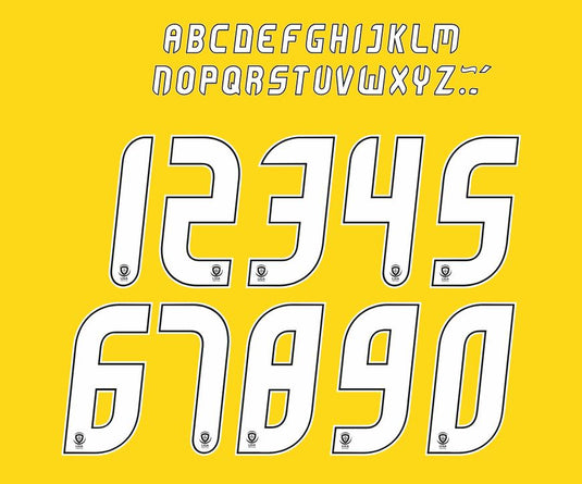 Liga Nos 2012-2015 Football Nameset for shirt Any Name 2 Numbers